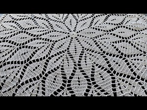 Crochet Doily, PART 2 Step by step instructions, 41 cm #crochetworldcreations