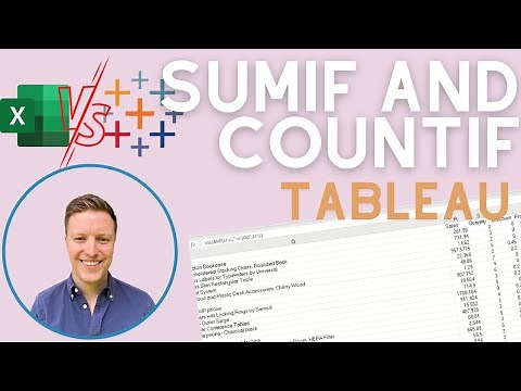 Excel SUMIF and COUNTIF in Tableau