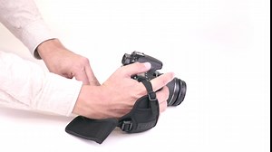 Stabilizing Digital SLR Camera Hand Strap Grip by USA Gear - Works With Nikon D810A , D5500 , D500 and More Cameras