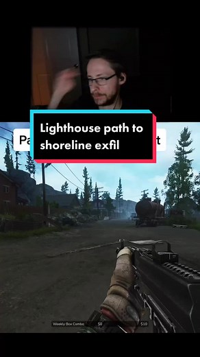 Lighthouse Path to Shoreline Extract in Tarkov