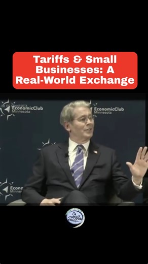 Tariffs & Small Businesses: A Real-World Exchange On Jan 8, 2026,...