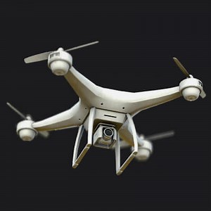 Quadcopter Drone - 3D Model by alenfsl