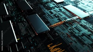 Technology background/Technology background of the abstract computer motherboard, can be used in the description of technological processes, science.