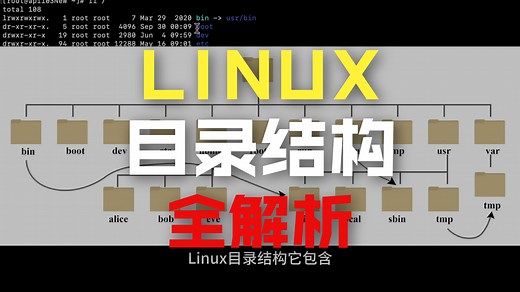 Linux系统目录结构，linux系统基础知识