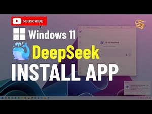 Install DeepSeek AI as an app on Windows 11 (2 ways)