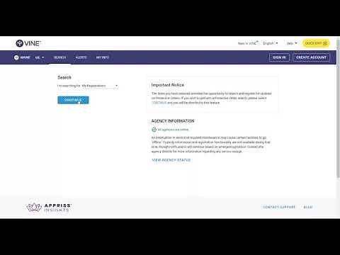 How to Look Up My Registrations in VINELink