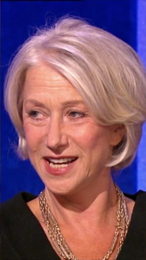 Dame Helen Mirren addresses their first interview with Parky #michaelparkinson #helenmirren