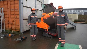 Rescue Hacks: Partial Roof Flap How can you extricate a patient inline from a vehicle on its side, when there is not enough room for a roof flap? Watch our latest Rescue Hacks video where our Rescue Consultants show you one way to make most of a scenario with limited space. | Holmatro Rescue World