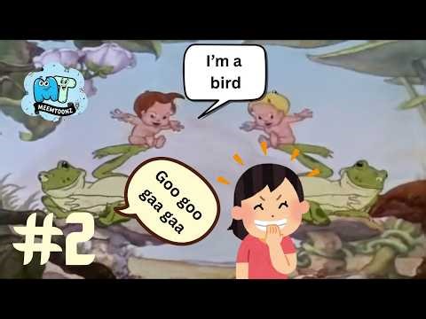 Water Babies Cartoon Disney (1935) | Silly Symphony Funniest Scenes Part 2