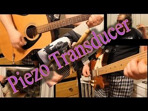 Piezo Transducer - the 5$ five minute DIY acoustic pickup