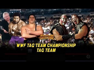Demolition vs Colossal Connection WWF Tag Team Championship