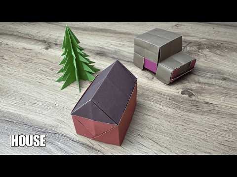 Origami House Tutorial Step by Step | Easy Paper House
