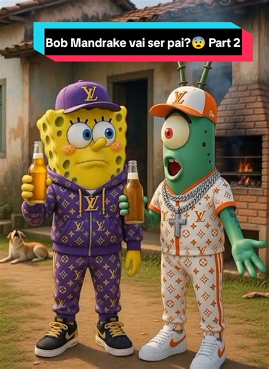 Bob Mandrake vai ser pai?😨 Part 2 #fy #fyp #foyour #parati #animacao