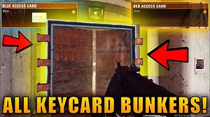 How to unlock Red & Blue Keycard Bunkers 2, 4, 5, 6, 7, 8, 9 Verdansk 2025 Easter Eggs Guide Warzone