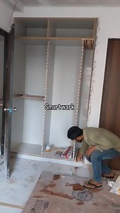 40K views · 7.6K reactions | #smartwark #newideas #wardrobestylist #interiordesign #module_fanichar #wadrobedesign ##luxurylifestyle #modular_furniture #instagram #sonumodularkitchen | Sonu Moduler kitchen | Facebook