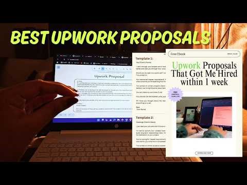How I Write Upwork Proposals (My $100 Strategy + Free Templates)