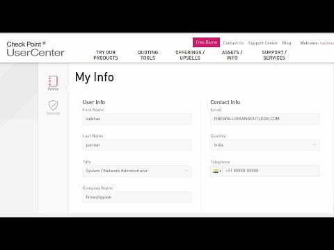 How to Create a New Checkpoint Learning Account Or Managing Check Point Products and License !!