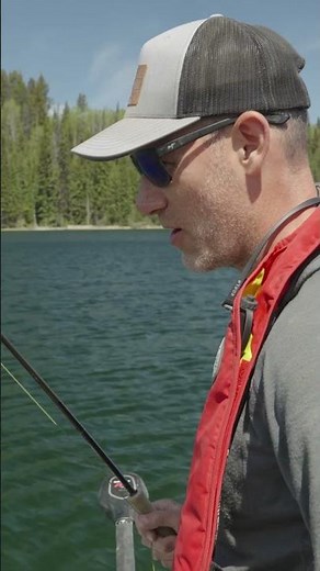 Nice Trout on a Top Shelf Float