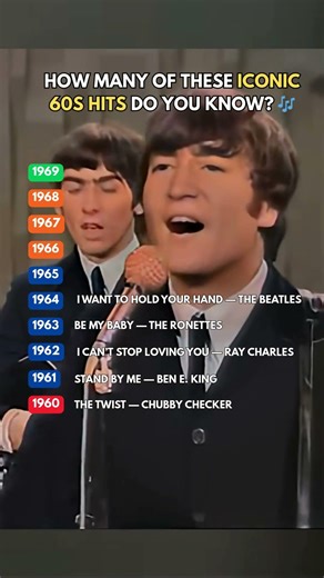 How Many of These Iconic Songs From the 60s Do You Remember? 🎶 | 1960–1969 Music Challenge