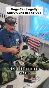 This man says there’s a loophole where dogs can CCW without a permit.I have no idea if this is true or not. I just thought it was an interesting loop hole if true. Very creative either way.Shall not be infringed.