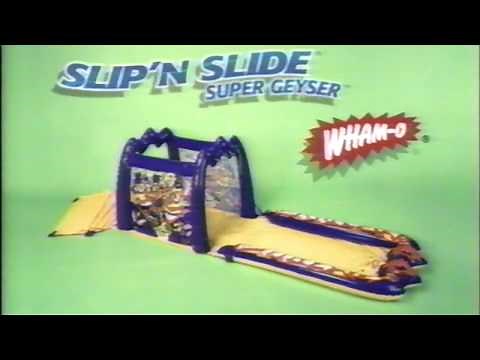 Slip N Slide Super Geyser commercial 1999
