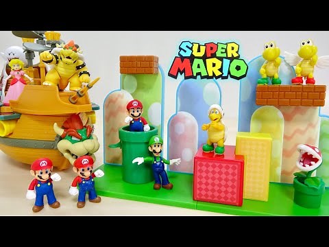 スーパーマリオ フィギュアコレクション 遊べる・飾れるステージ プレイセット キノコ王国をレビュー