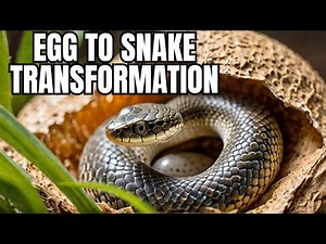 How Snakes Hatch Eggs and Grow Baby Snakes in Incredible Detail