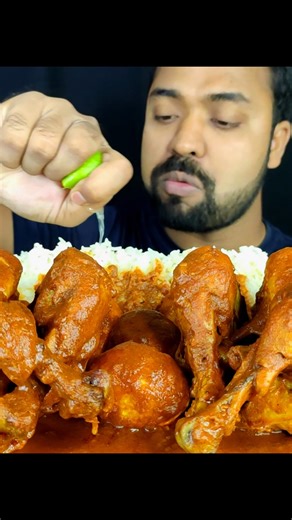 161K views · 3K reactions | Eating Whole Chicken and Eggs | #mukbang #asmr #reels #spicyfood #chicken | Live To EATT | Facebook