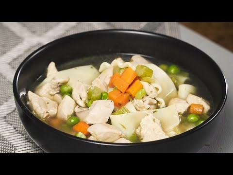 Make your own Panera CHICKEN NOODLE SOUP with this simple recipe - Copycat Recipes | Recipes.net