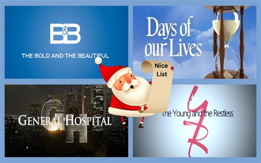 Who Made Santa’s Nice List In The Land Of Soap Operas For 2024?