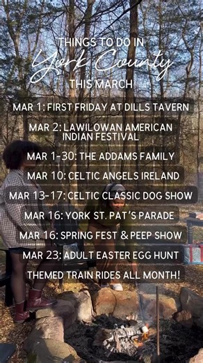 2.5K views · 16 reactions | Marching into spring with some exciting events in York County  Check out our Calendar of Events for more!  #ExploreYorkPA #haveitmadehere #thingstodo #yorkpa #march | Explore York County PA | Facebook