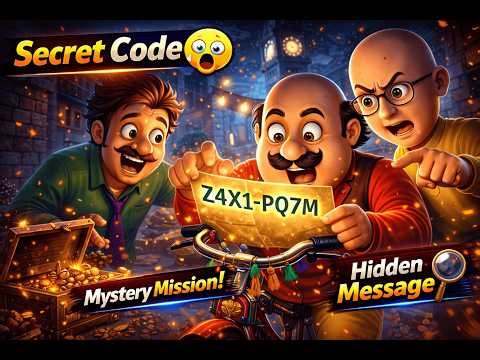 Motu Patlu को मिला रहस्यमयी कोड 😨 | Secret Mission Story | Treasure Hunt | Kidi Cloud