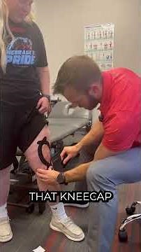 How to tape knee with KT Tape