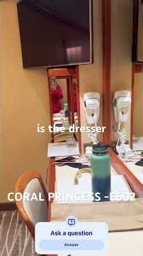 Coral princess - E-602 room # princess cruise # coral princess # Alaska # travel # fun # vira reel