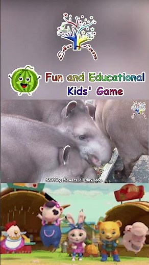 🎶 Tapir Song for Kids | Fun Animal Song | EduFam