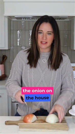The BEST Onion Chopping Hack (No More Tears!) 🧅😱 #shorts