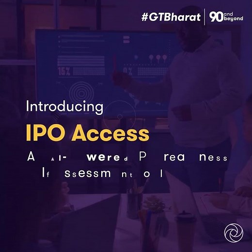 Introducing 𝐈𝐏𝐎 𝐀𝐜𝐜𝐞𝐬𝐬 — an AI-powered IPO readiness self assessment platform