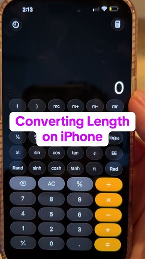 How to use your calculator #math #iPhone #iphone17promax #learn #college