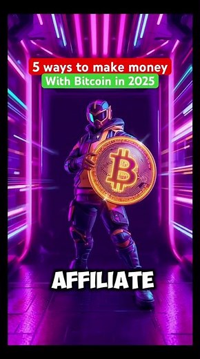 5 Ways to Make Money with Bitcoin in 2025