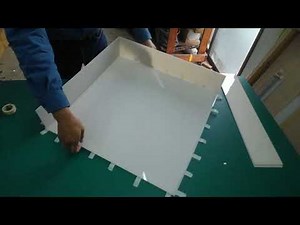 アクリルBOX看板作り方（アクリル加工）