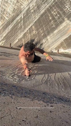 90°. That's not a slope, that's a wall. 🏔️ |Osmo Action 6