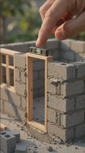 Building a beautiful modern two story house
