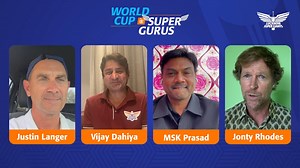 4.1K views · 152 reactions | The two best teams in the #CWC go head to head!   We've got a full house this episode as Justin Langer and Jonty Rhodes join Vijay Dahiya and MSK Prasad to build up to this thrilling clash  #LucknowSuperGiants | #LSG | #CWC23 | #INDvSA | | Lucknow Super Giants | Facebook