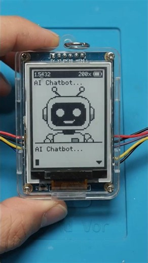 Just a Idea for AI chat bot! #esp32 #arduino #aichatbot