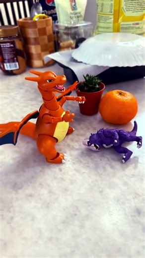 Charizard defeats Mewtwo!