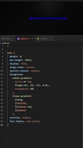 Liquid Glass Navbar with Pure #css & #javascript