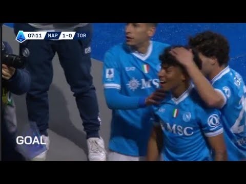 Gol di Alisson Santos Oggi | Napoli vs Torino 2-1 | Gli Highlights | Serie A 2026/2027