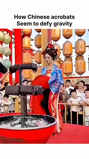 How Chinese acrobats seem to defy gravity ❤️‍🩹🥹