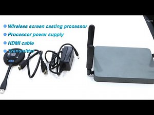 Wireless Screen Casting Processor Installation & Offline Guide