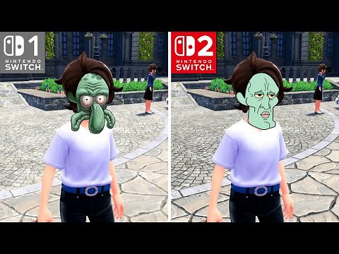Pokémon Legends: Z-A - Graphics & Load Time Comparison (Switch 1 VS Switch 2)